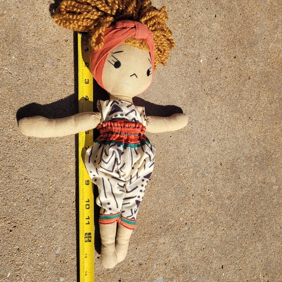 2 Harperlman Dolls Handmade Linen 14” Both No Shoes|The Darker One No Purse/Bag - Picture 4 of 7